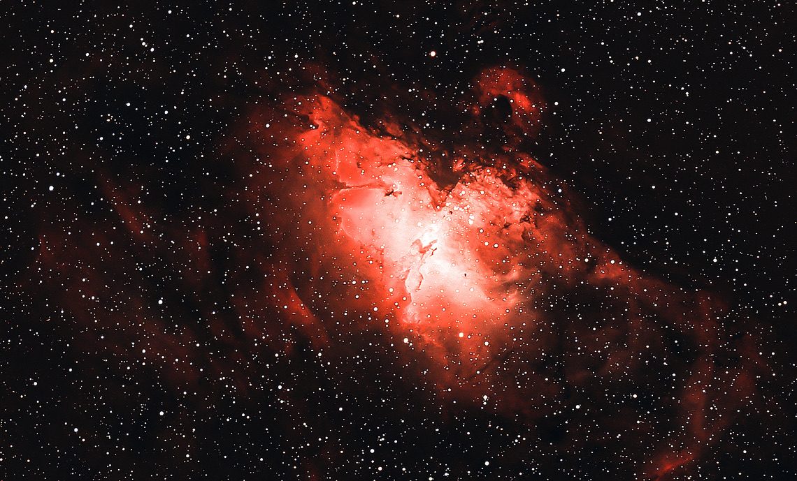 Eagle Nebula photographed by Christopher Walker