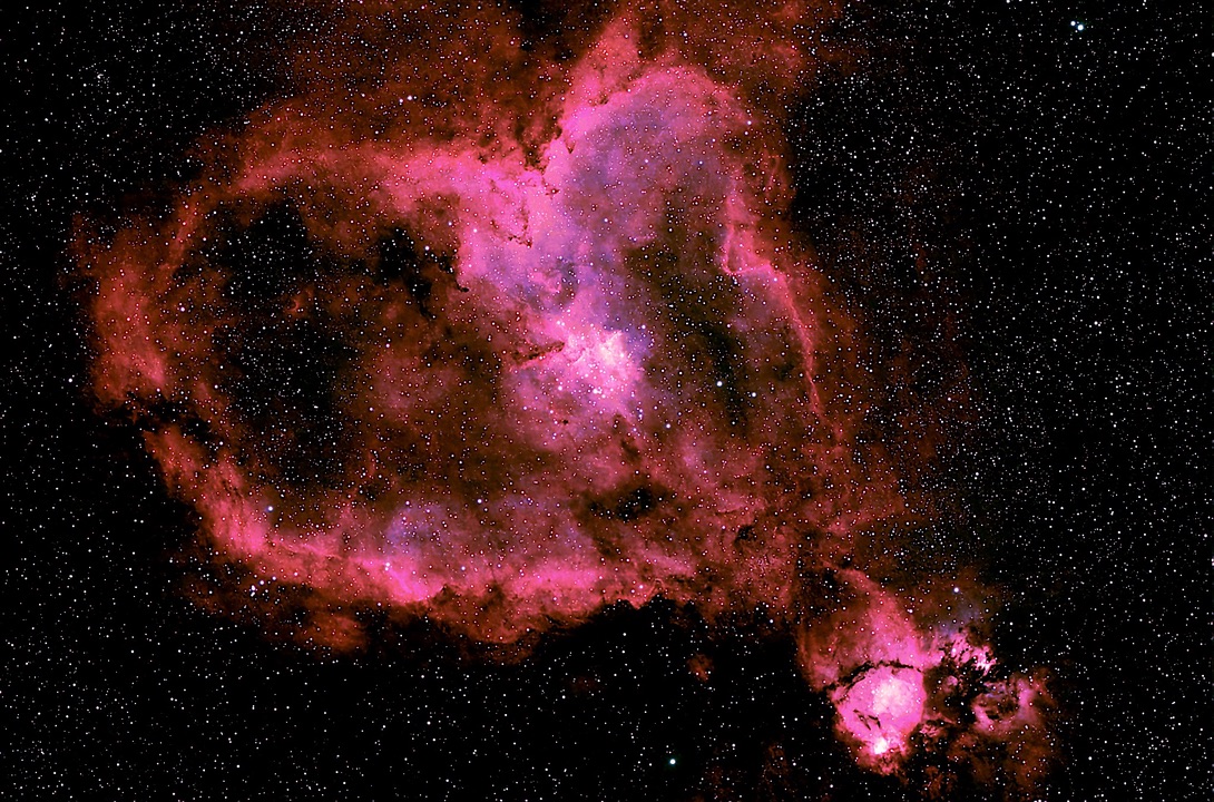 Rosette Nebula photographed by Christopher Walker